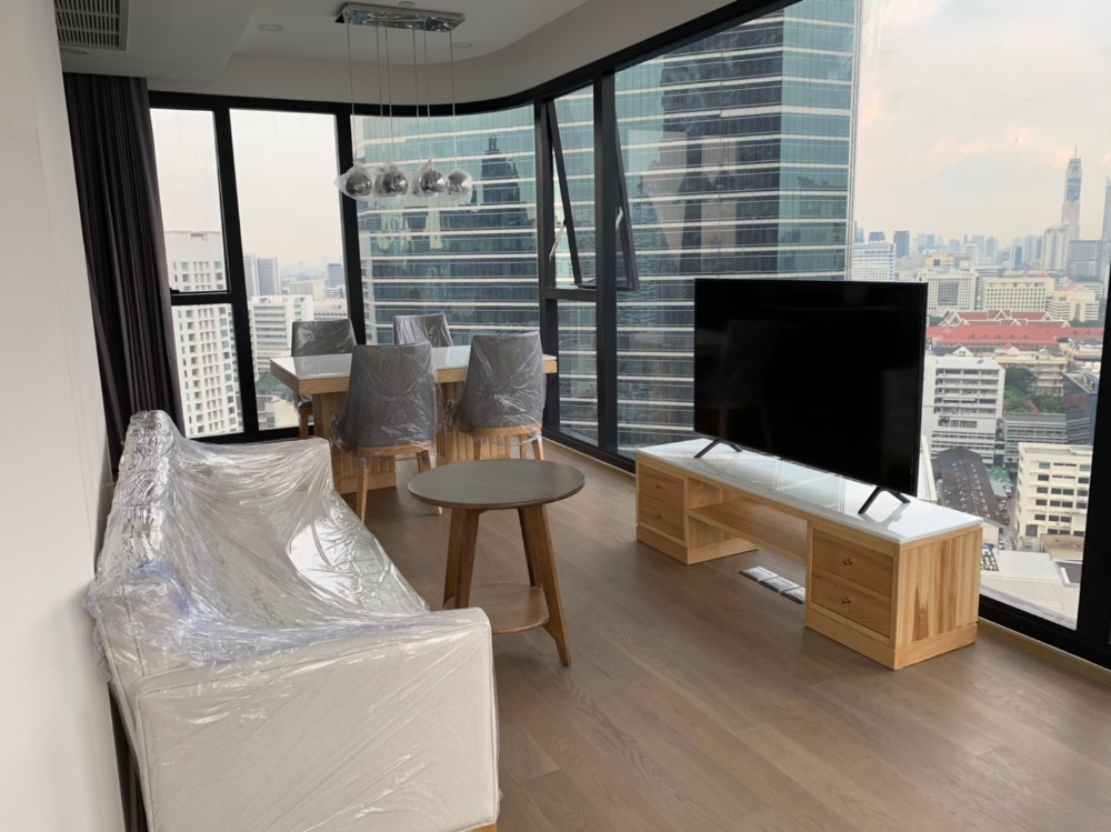 For Rent Ashton Chula-Silom 25th floor, 64 sq.m. 50,000 THB, 180m to MRT Samyan