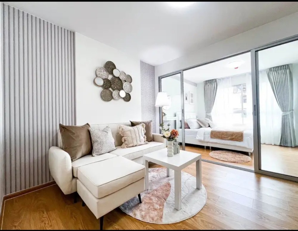 ให้เช่า ดีคอนโด รัตนาธิเบศร์ ชั้น 4 ห้องตกแต่งสวย น่าอยู่สุดๆ เฟอร์ครบ ราคาเบาๆ จองด่วน