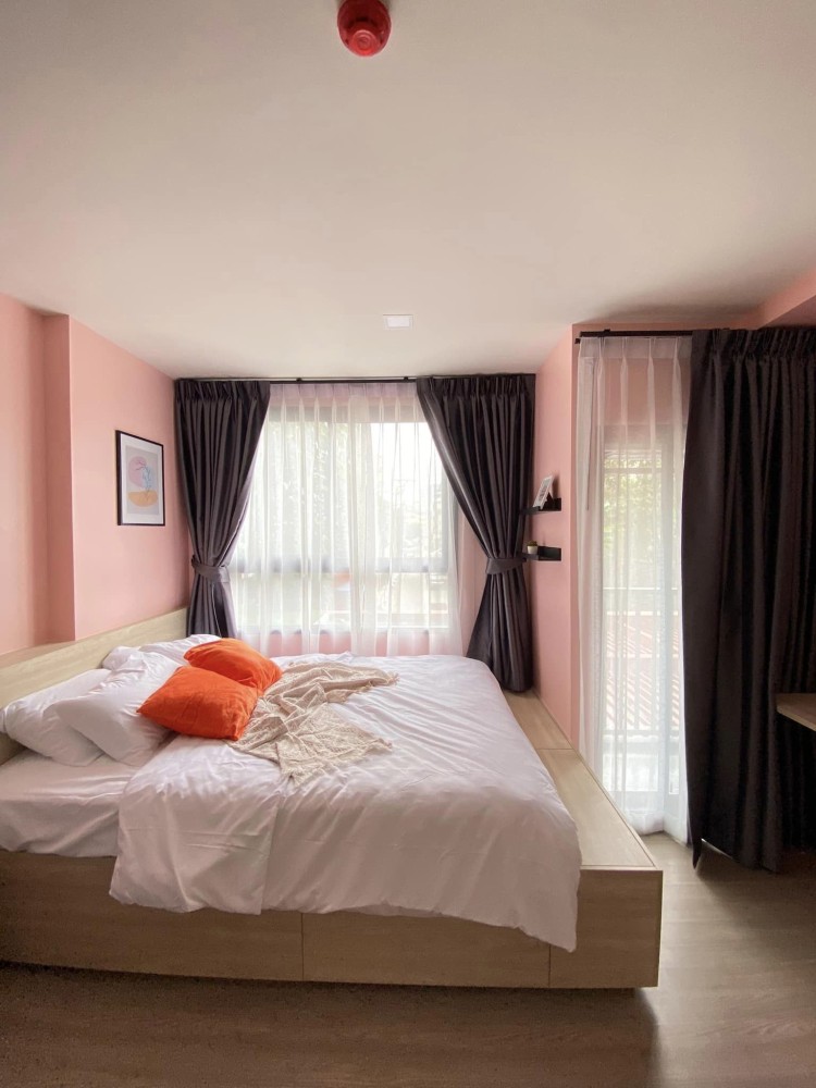 For rent The Muve Kaset ห้องสวยน่าอยู่ สีสันสดใสโดนใจสาวหวาน ลากกระเป๋าเข้ามา อยู่ได้เลยค่า images
