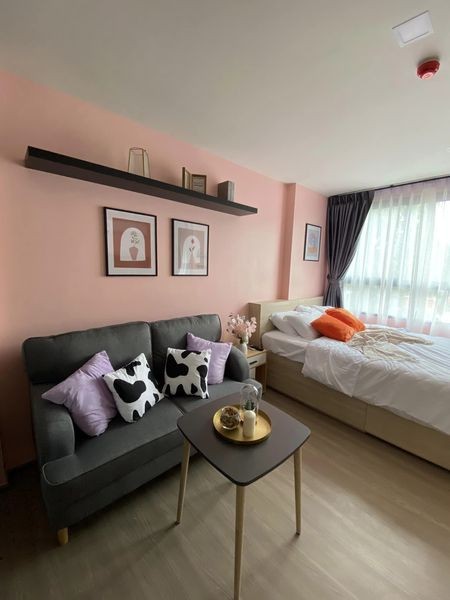 For rent The Muve Kaset, nice room Bright colors appeal to sweet girls. drag the bag in You can live now.