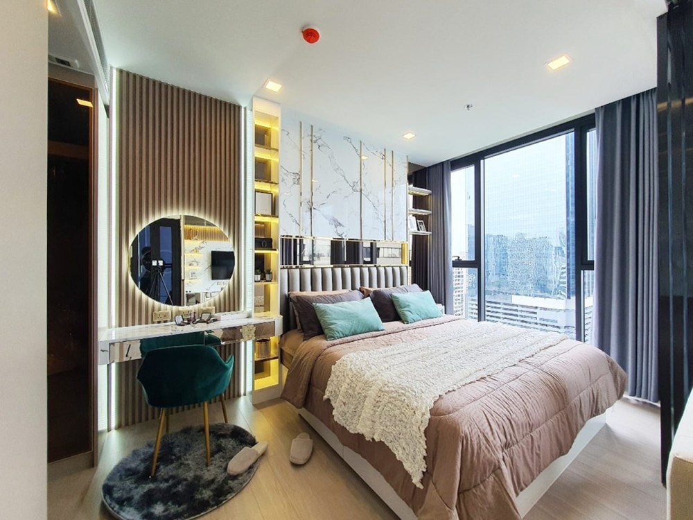 For rent condo One 9Five Asoke-Rama9 ห้องแต่งสวยหรู ดูแพง พร้อมบิ้วอินท์จัดหนัก ไม่จองคอพลาด
