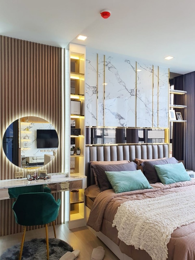 For rent condo One 9Five Asoke-Rama9 ห้องแต่งสวยหรู ดูแพง พร้อมบิ้วอินท์จัดหนัก ไม่จองคอพลาด