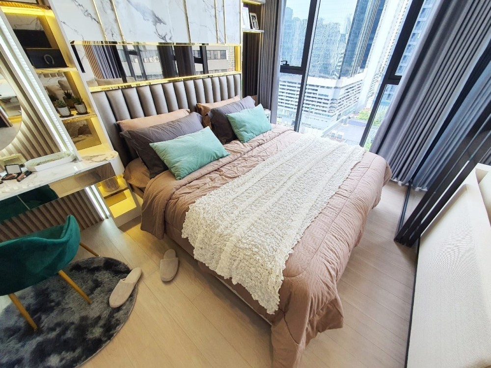 For rent condo One 9Five Asoke-Rama9 ห้องแต่งสวยหรู ดูแพง พร้อมบิ้วอินท์จัดหนัก ไม่จองคอพลาด