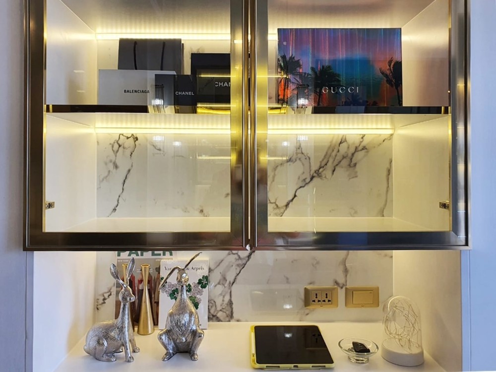 For rent condo One 9Five Asoke-Rama9 ห้องแต่งสวยหรู ดูแพง พร้อมบิ้วอินท์จัดหนัก ไม่จองคอพลาด