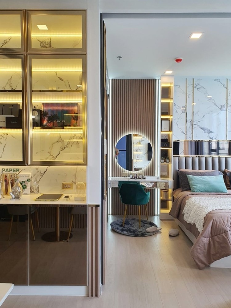 For rent condo One 9Five Asoke-Rama9 ห้องแต่งสวยหรู ดูแพง พร้อมบิ้วอินท์จัดหนัก ไม่จองคอพลาด