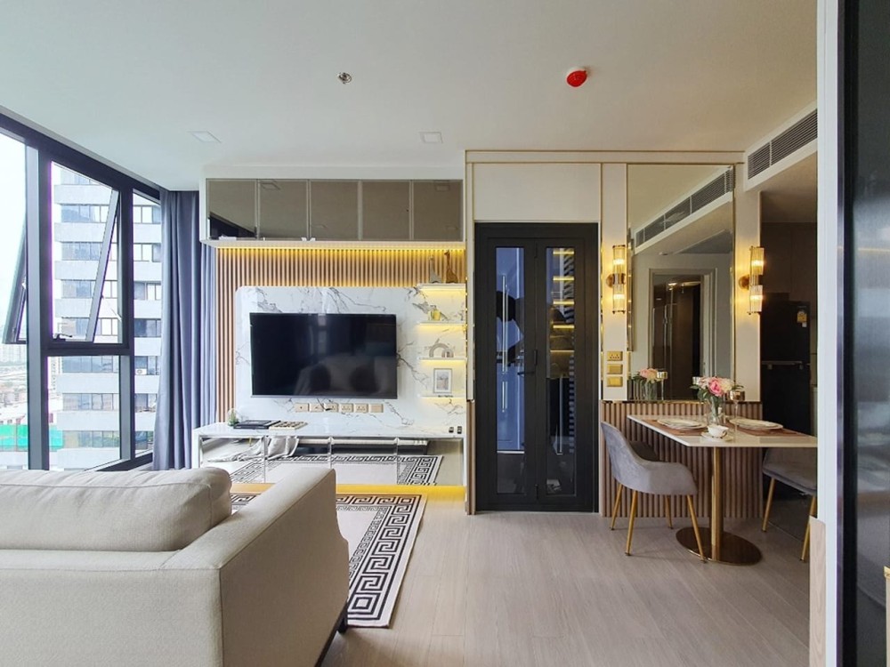 For rent condo One 9Five Asoke-Rama9 ห้องแต่งสวยหรู ดูแพง พร้อมบิ้วอินท์จัดหนัก ไม่จองคอพลาด