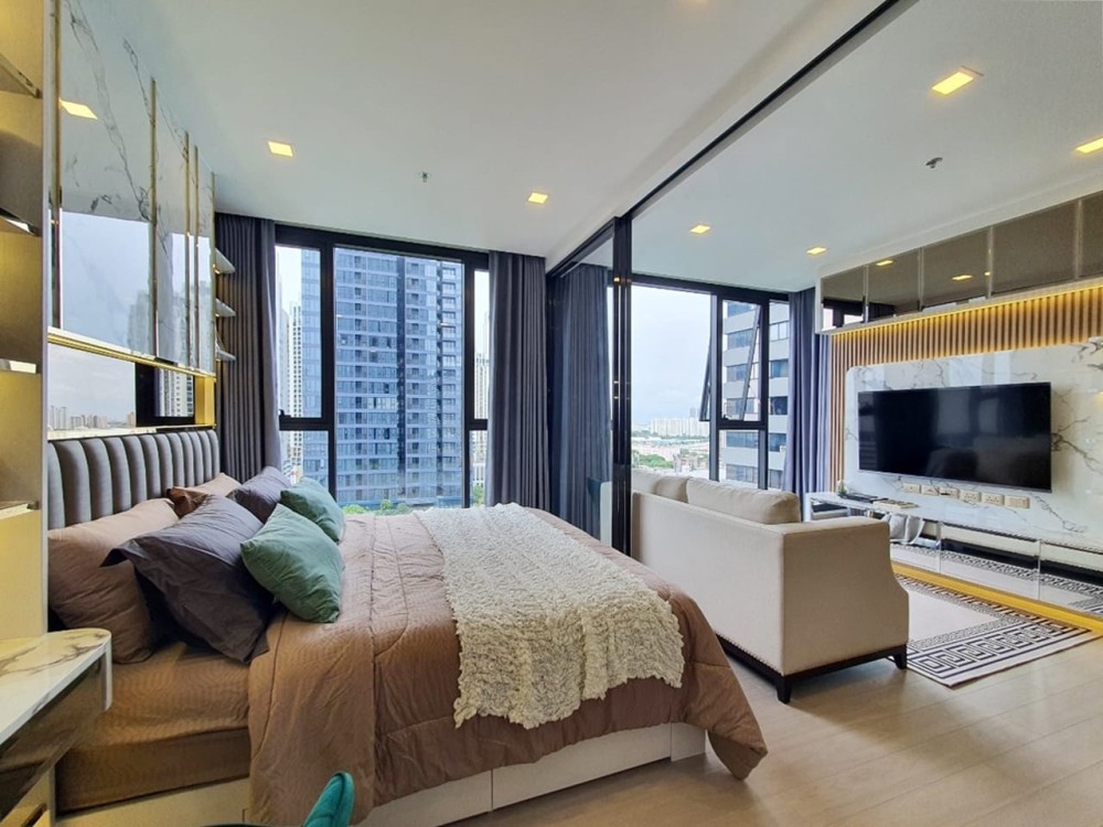 For rent condo One 9Five Asoke-Rama9 ห้องแต่งสวยหรู ดูแพง พร้อมบิ้วอินท์จัดหนัก ไม่จองคอพลาด