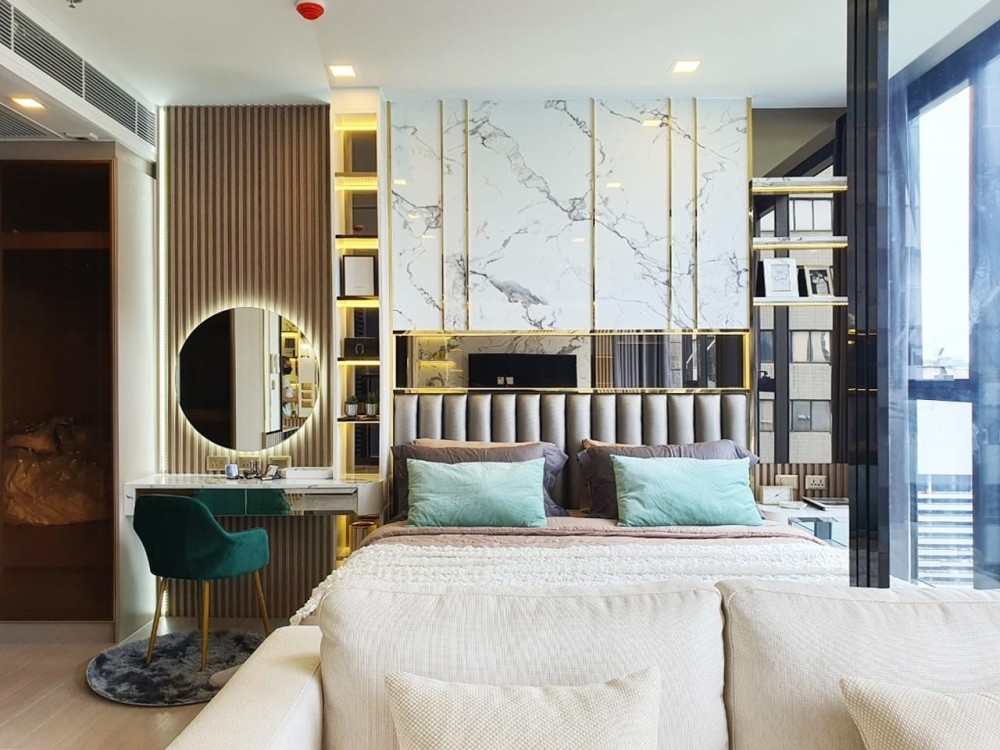 For rent condo One 9Five Asoke-Rama9 ห้องแต่งสวยหรู ดูแพง พร้อมบิ้วอินท์จัดหนัก ไม่จองคอพลาด