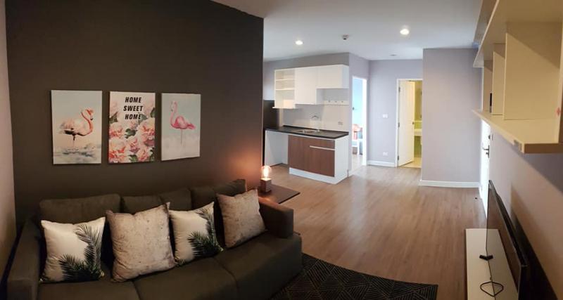 ให้เช่า HALLMARK งามวงศ์วาน ห้องใหญ่ 2 นอน  49ตรม. ห้องสวย เฟอร์ครบ พร้อมอยู่