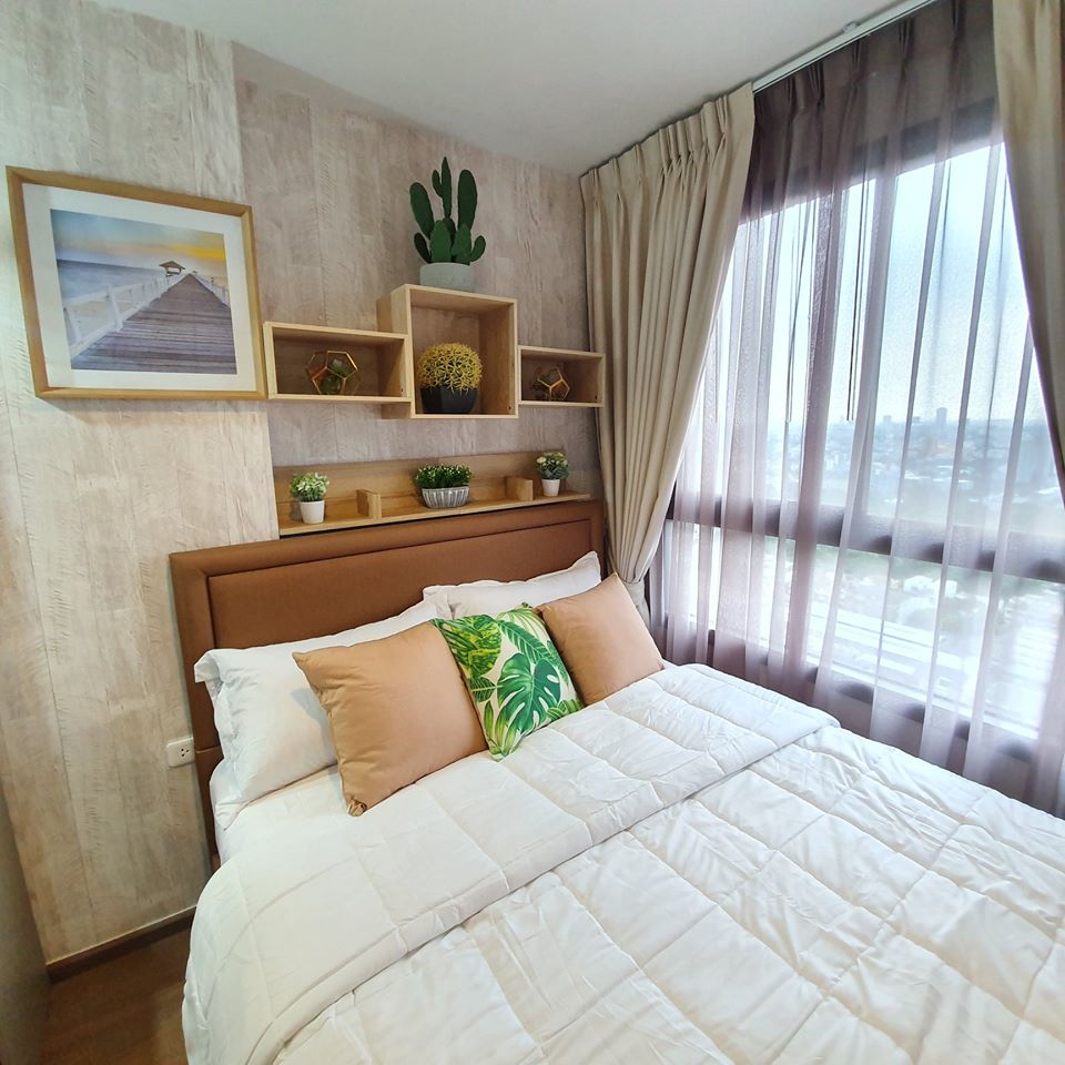 ให้เช่าคอนโด ideo 93 ชั้น 34, 2 bedrooms fully furnished 52.5 sqm ชั้นสูงมาก วิวสวยสุด