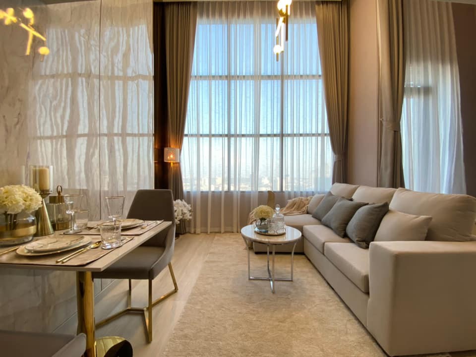 ให้เช่า KnightsBridge Prime Sathorn ชั้น 28 วิวแม่น้ำแจ่ม ห้องตกแต่ง Buit-In สวย สไตล์ LUXURY จองเลย