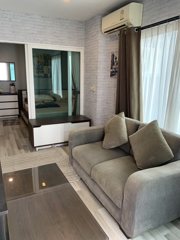 Condo for rent, sale, The Key Chaengwattana, 6th floor, corner room, very private Fully furnished You can't reserve it anymore.