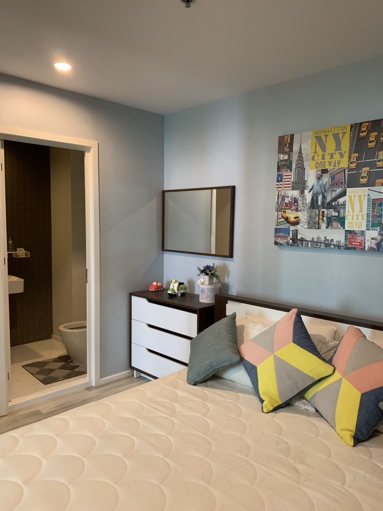 Condo for rent, sale, The Key Chaengwattana, 6th floor, corner room, very private Fully furnished You can't reserve it anymore.