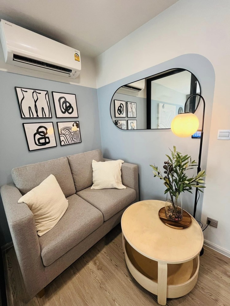 ให้เช่า เคฟ ซี้ด เกษตร วิวสวนของโครงการร่มรื่นมาก ห้องแต่งสวย style Modern Minimal รีบจองให้ไว