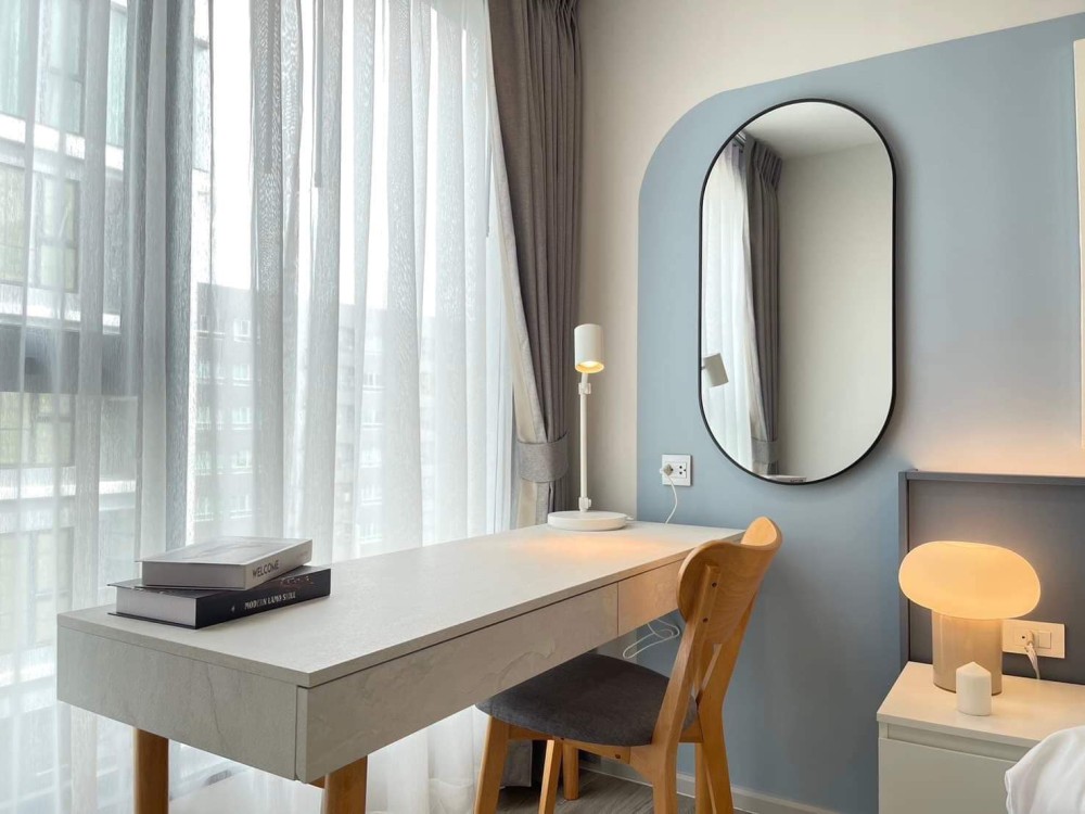 ให้เช่า เคฟ ซี้ด เกษตร วิวสวนของโครงการร่มรื่นมาก ห้องแต่งสวย style Modern Minimal รีบจองให้ไว