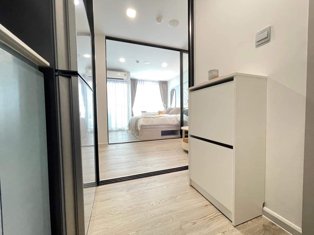 ให้เช่า เคฟ ซี้ด เกษตร วิวสวนของโครงการร่มรื่นมาก ห้องแต่งสวย style Modern Minimal รีบจองให้ไว