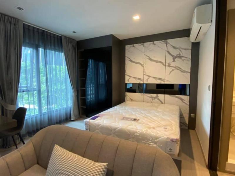 Life asoke rama 9 for rent ห้อง studio ห้องใหม่เอี่ยมตกแต่งพร้อมเข้าอยู่ เฟอร์built-in พร้อม จองเลย