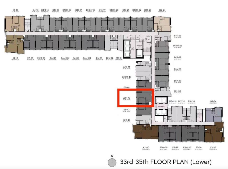 ขายดาวน์คอนโด Life Rama4 Asoke ห้องกว้างขวาง พื้นที่ใช้สอยเยอะ ชั้น 35 ได้วิวดี ต้องซื้อเลยจ้า