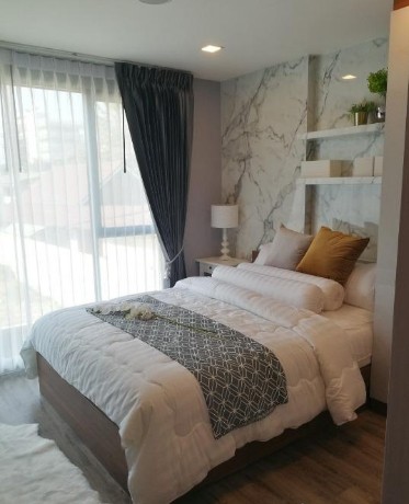 ขาย Condo Modiz Ratchada 32  1 BedPlus ชั้น 2 วิวไม่มีตึกบัง ตกแต่งห้องแบบ fully furnished จองเลย