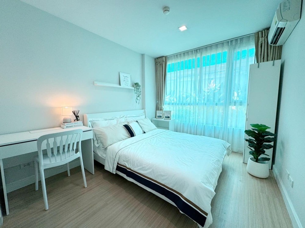 ให้เชา Mayfair Place Sukhumvit 64 ห้องน่าอยู่ ตกแต่งโทนสีขาว สะอาดตา ลากรระเป๋ามาได้เลย