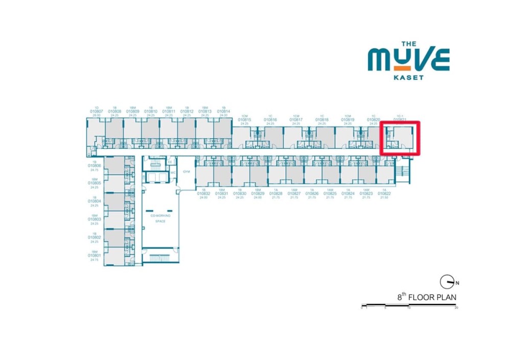 ปล่อยเช่า เดอะมูฟ เกษตร ห้องมุม ชั้น 8 มีความเป็นส่วนตัว สิ่งอำนวยความสะดวกครบ สนใจจองเลย