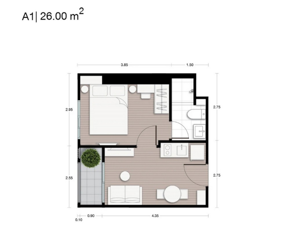 ขาย Nue District R9 ชั้น 8 ตำแหน่งดีที่สุดในชั้น แถมเฟอร์นิเจอร์ให้ครบ ครบ จบ ที่เดียว