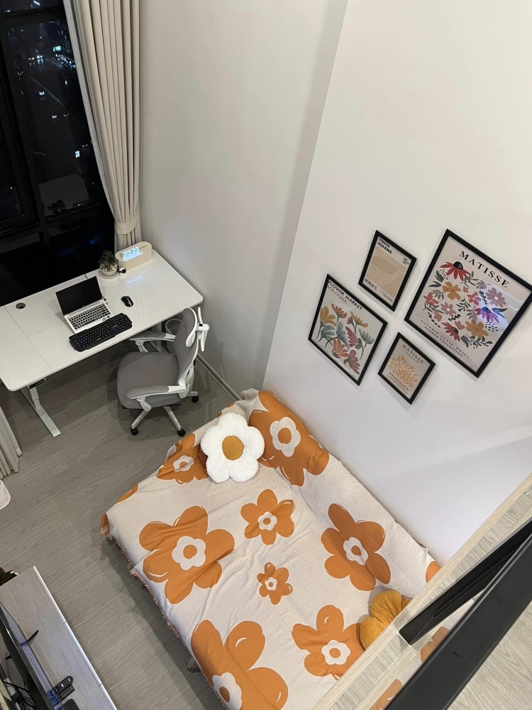 ให้เช่า ออริจิ้น ปลั๊ก แอนด์ เพลย์ รามคำแหง ทริปเปิ้ล สเตชั่น ชั้นสูง ห้อง 2 ชั้น พร้อมเฟอร์ จองเลย