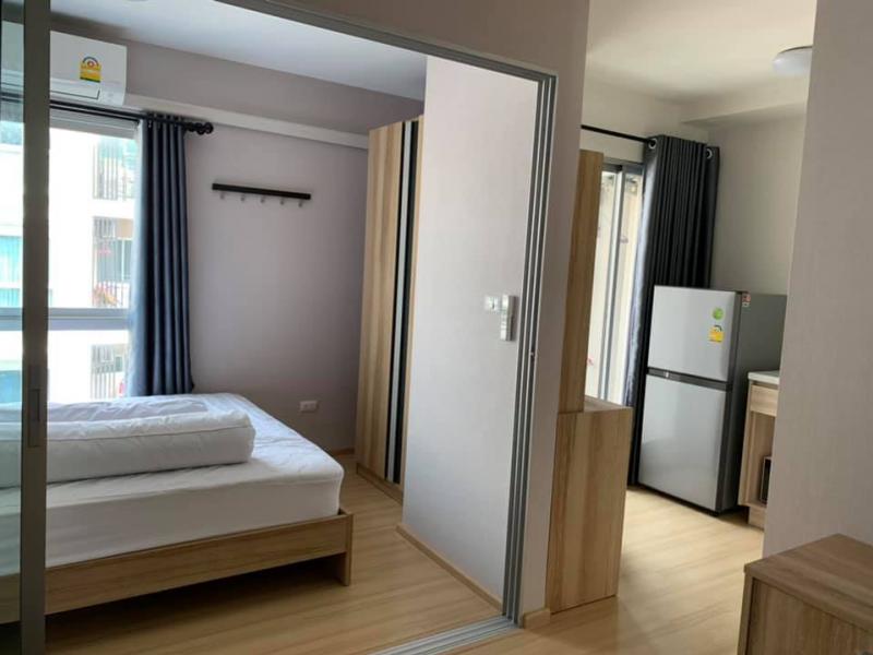 Plum Condo Chaengwattana Station 1 for rent เครื่องใช้ไฟฟ้าและเฟอร์ครบ
