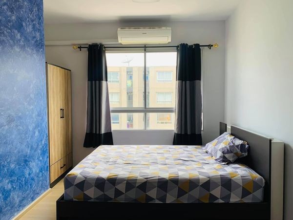 ให้เช่า Plum Condo สามัคคี พร้อมอยู่ เฟอร์นิเจอร์พร้อมเครื่องใช้ไฟฟ้าครบ ทิศเหนือ จองเลยจ้า