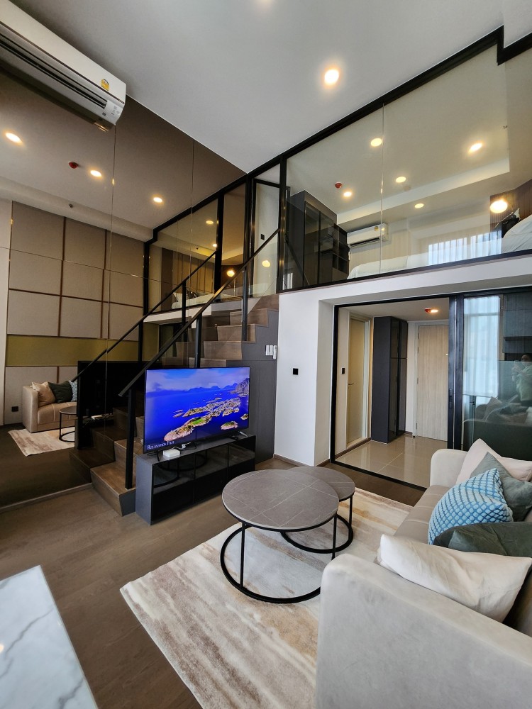 For rent Park Origin Chula-Samyan ห้อง loft 2 ชั้น built-in ทั้งห้องอย่างดี ปังขนาดนี้ เข้าอยู่เลยย