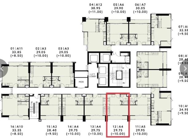 ขายดาวน์ The Resereve พหล-ประดิพัทธ์ ห้อง Loft ชั้น 9 ตำแหน่ง 12 (ทิศตะวันออก) กว้างสะดวกสบายซื้อเลย