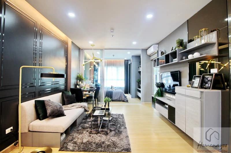 -ขายดาวน์ supalai veranda sukhumvit 117 ชั้น22 35ตรม ห้องมาแบบ Fullyfernished ส่วนกลางงาม ห้ามพลาด-