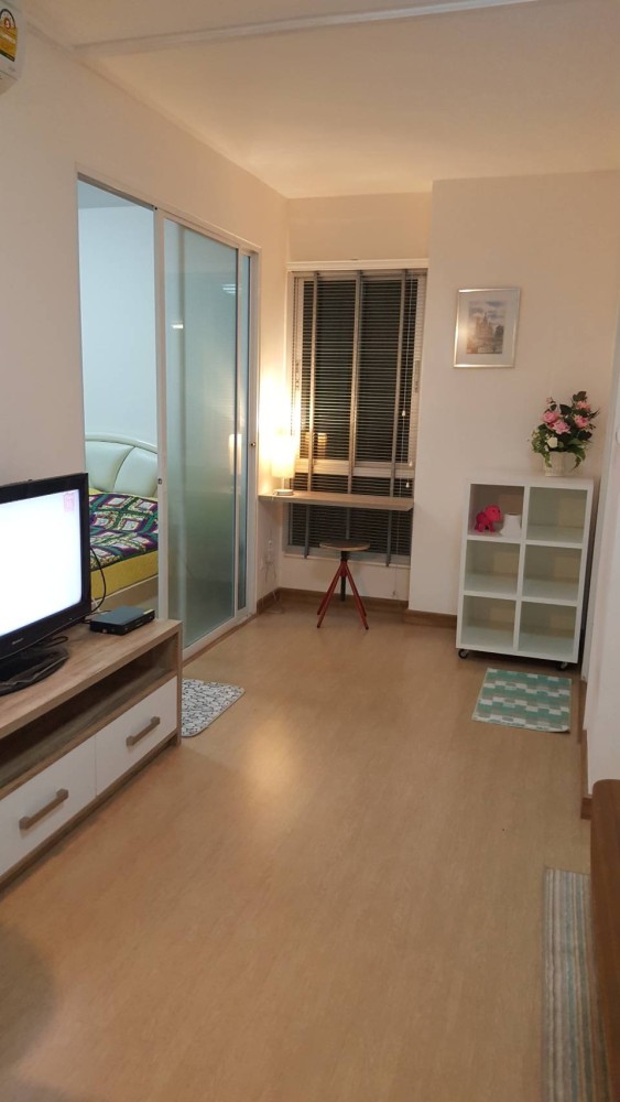 ให้เช่า คอนโด สราญวิลล์ @ แฮปปี้แลนด์ ห้องน่าอยู่ ขนาดกว้างกำลังดี เฟอร์ครบ ชั้น 5 ห้ามพลาดเลยจ้า