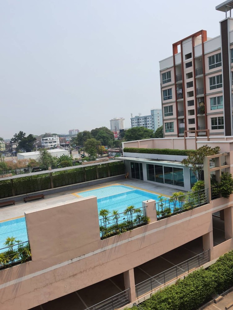 ให้เช่า คอนโด สราญวิลล์ @ แฮปปี้แลนด์ ห้องน่าอยู่ ขนาดกว้างกำลังดี เฟอร์ครบ ชั้น 5 ห้ามพลาดเลยจ้า