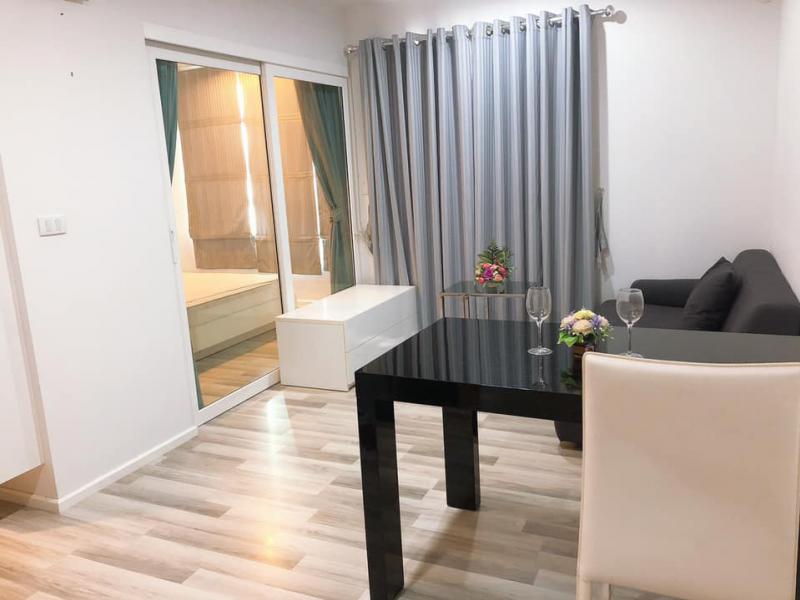ปล่อยเช่า the key phahonyothin 1 Bedroom ชั้น 5 ขนาด 33.5 ตร.ม. ตึก C ชั้น 5 ระเบียงหันทิศเหนือ