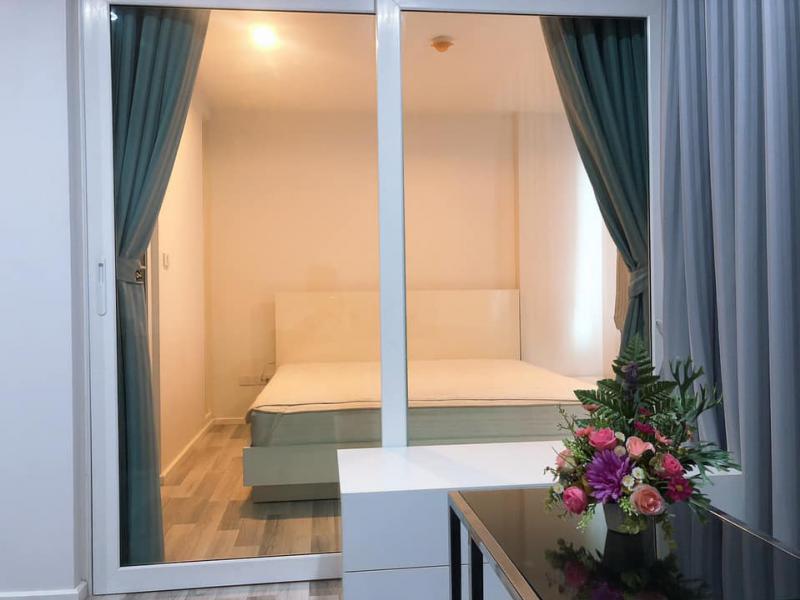 ปล่อยเช่า the key phahonyothin 1 Bedroom ชั้น 5 ขนาด 33.5 ตร.ม. ตึก C ชั้น 5 ระเบียงหันทิศเหนือ