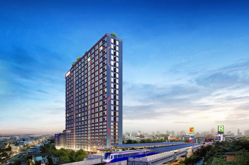 Condo for sale, Origin Plug & Play E22 Station, 18th floor, size 27.45 sq m, high ceiling, great price, come and own it today.