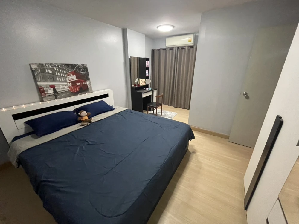 For sale, for rent!! Condo Lumpini Center Sukhumvit 77, 2nd floor, balcony, garden view, fully furnished, ready to move in, don't miss it!!