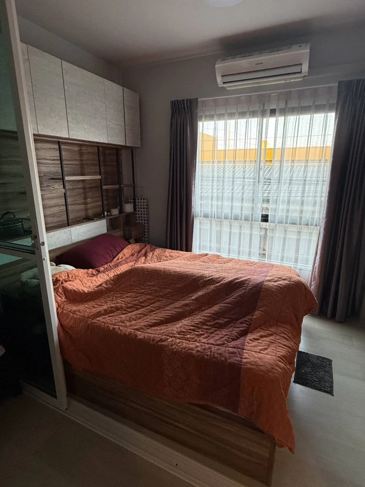 For sale, Unio Ramkhamhaeng-Serithai, Building A, 2nd floor, complete with furniture and electrical appliances, book now, hurry up.