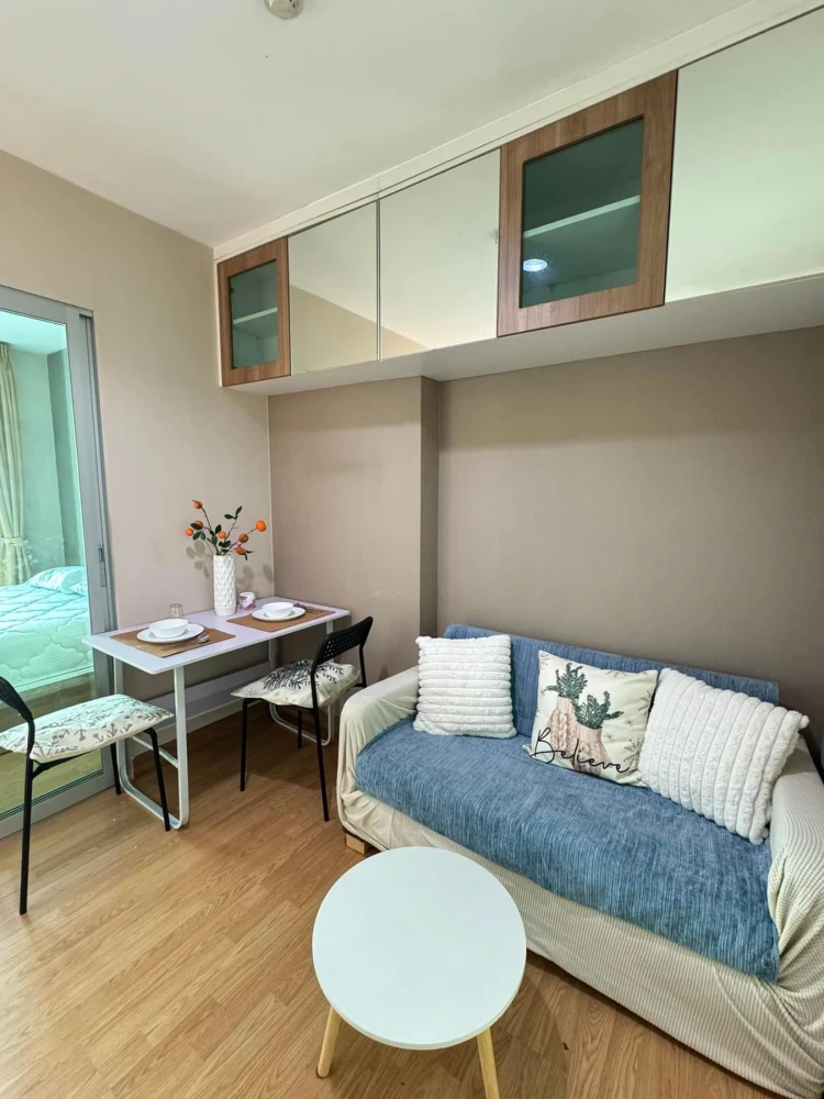 For sale, for rent, Condo The Aspire Rama 4, 19th floor, good view, ready to move in, convenient transportation, don't miss it!