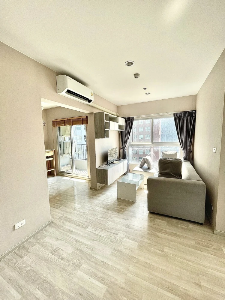 For sale, for rent, Plum Condo Ramkhamhaeng Station, 14th floor, good view, spacious room, usable area, fully furnished, reserve now.