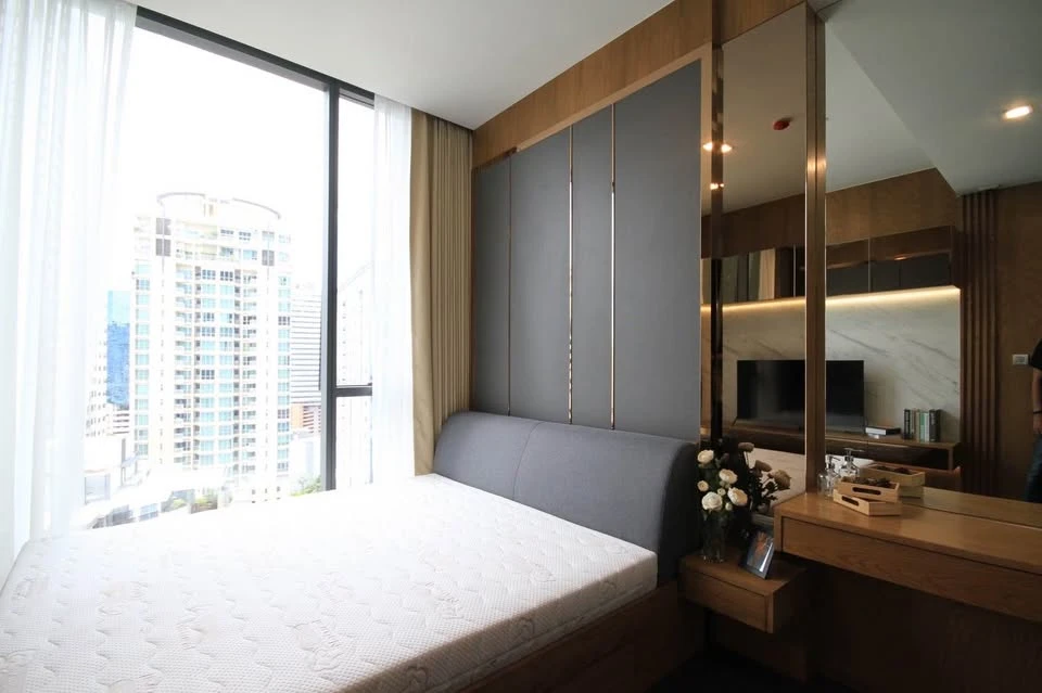 Condo for sale, rent, LAVIC Sukhumvit 57, near BTS Asoke and MRT Sukhumvit, convenient transportation.