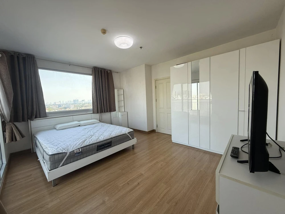 For sale, for rent, Supalai Vista condo, Tiwanon intersection, spacious room, usable area, good price, hurry and reserve now.