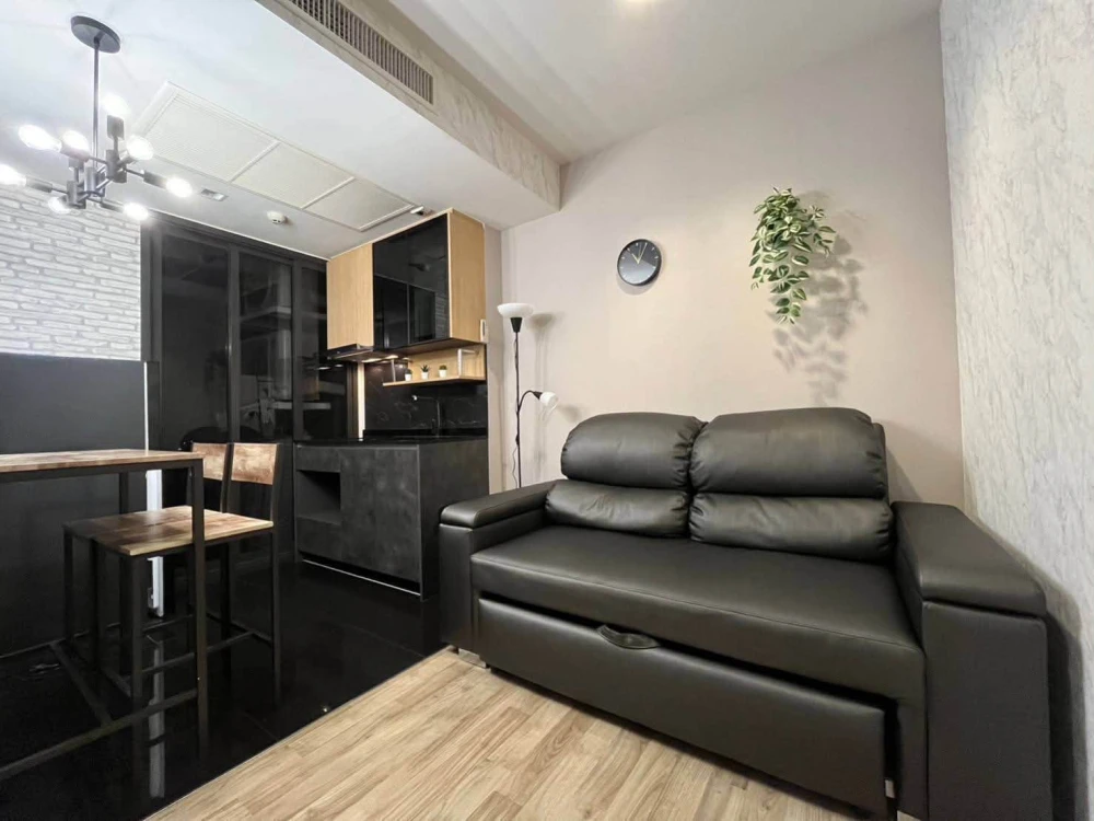 Condo for sale, rent, The Line Jatujak-Mochit, high floor, good view, good size room Fully furnished with built-in furniture
