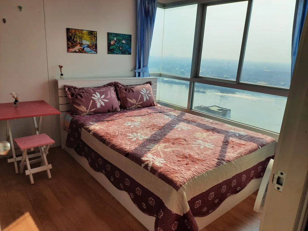 Sell, rent, Lumpini Ville Pibulsongkram-Riverview, 19th floor, spacious room, good view, fully furnished, book now.