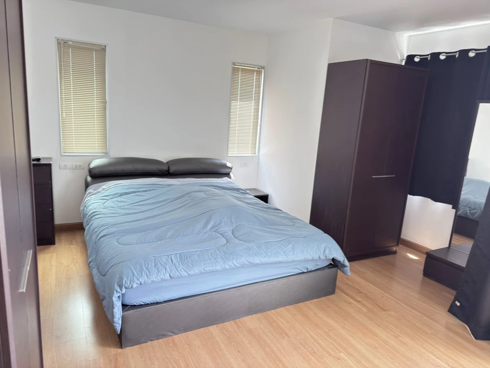 For sale, for rent, Supalai Park, Kaset 23 intersection, 2 bedrooms, 1 bathroom, full wallpaper, full equipment, book now