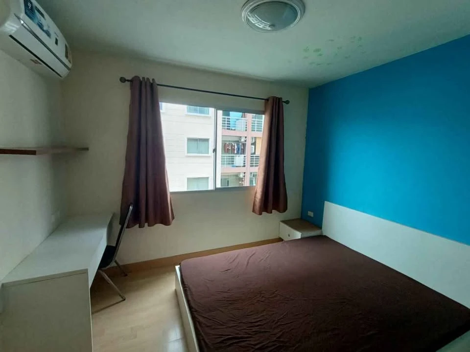 For sale, for rent, Smart Condo Rama 2, decorated in bright colors, nice to live in, fully furnished, you will regret it if you miss it!!