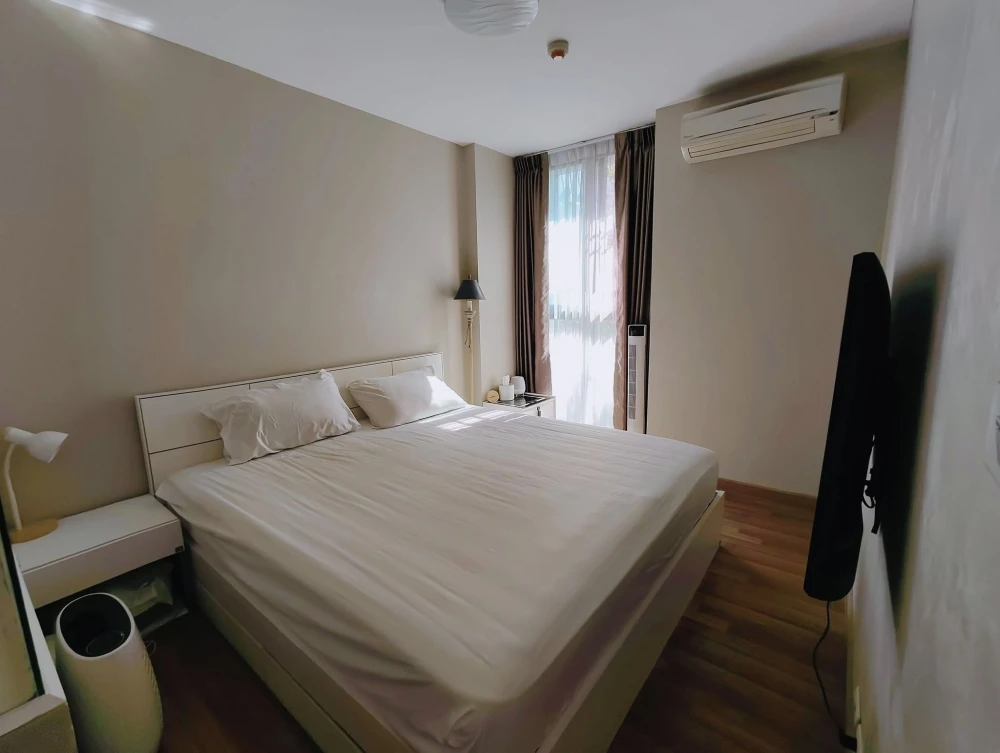 For sale, for rent, Ideo Ladprao 17, fully furnished, private and quiet, very worth booking.