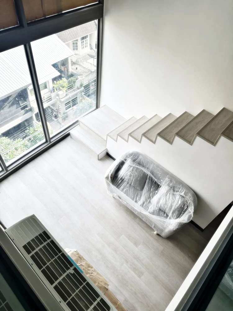 For sale or rent!! Groove Vibes Condo, Lat Phrao 18, 6th floor, beautiful room, fully furnished, ready to move in. Don't miss out!!