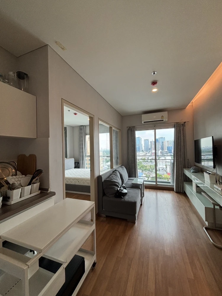 For sale, for rent!! Condo Lumpini Park Vibhavadi-Chatuchak, 19th floor, fully furnished, bring your bags and move in, don't miss out!!